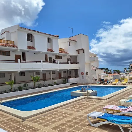 Apartamento Parque Margarita, Terraza Vista Piscina Los Cristianos (Tenerife)