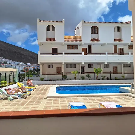 Appartement Parque Margarita, Terraza Vista Piscina Los Cristianos (Tenerife)